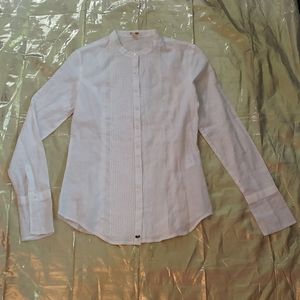 ~ BootHeel Women's White Blouse Size S/P